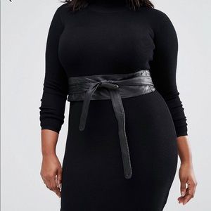 ▪️NWT ASOS CURVE LEATHER OBI WAIST BELT▪️